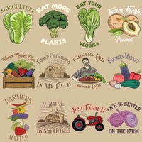 Load image into Gallery viewer, 15 Farming Agriculture Quotes Designs Bundle PNG
