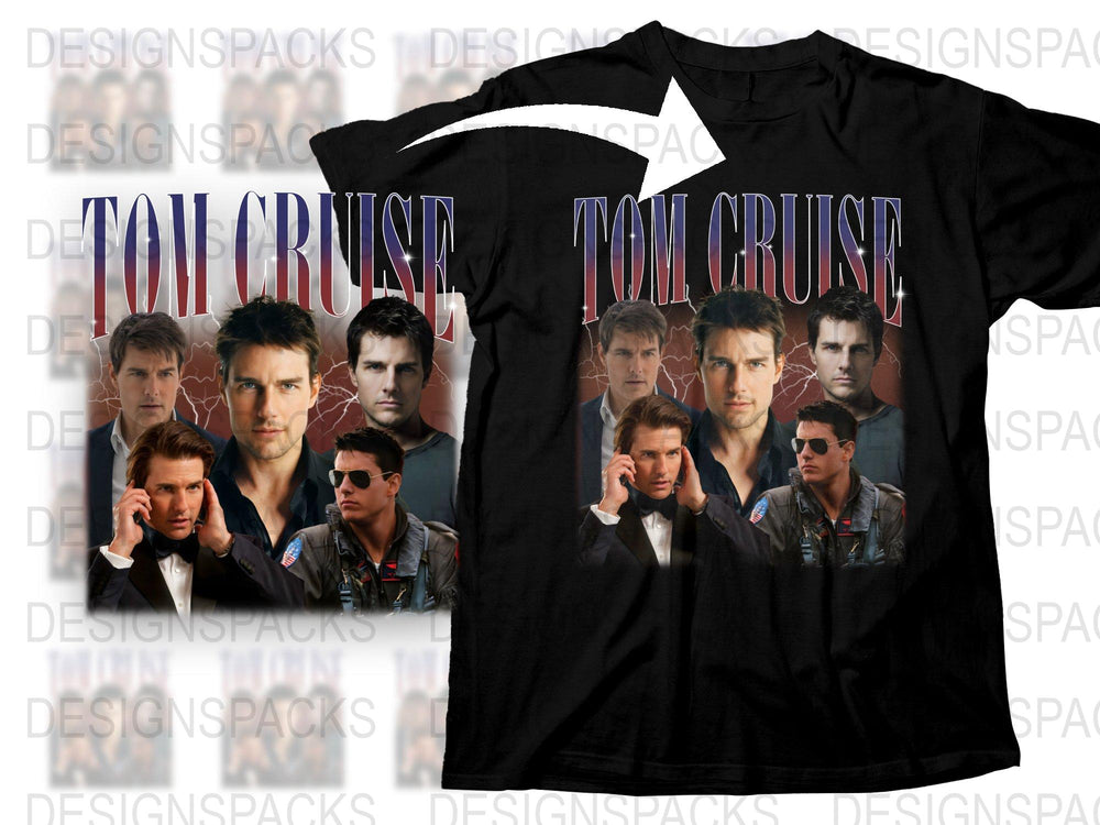 Vintage Movie Star Graphic T-Shirt, Retro Actor Prints, Fan Gift Apparel, Classic Film Style Shirt