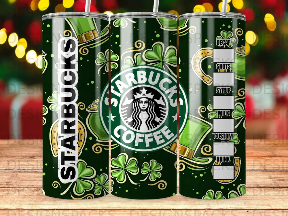 Starbucks Coffee Green Shamrocks Leprechaun Horseshoe product type