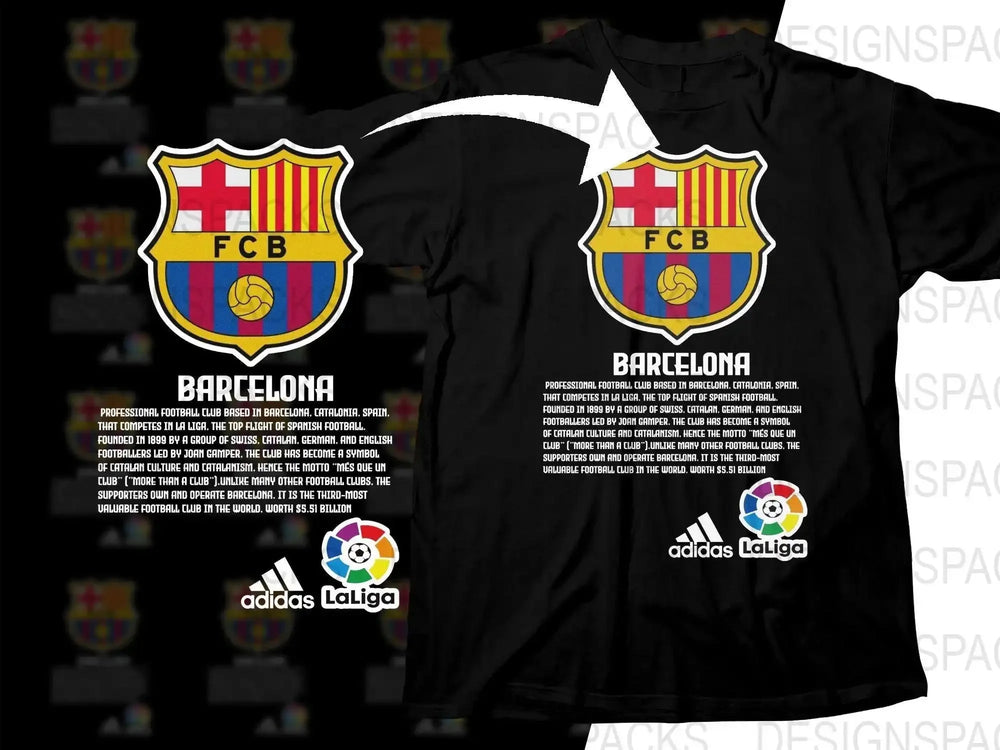 FC Barcelona Soccer Team Badge Logo Png Digital Download