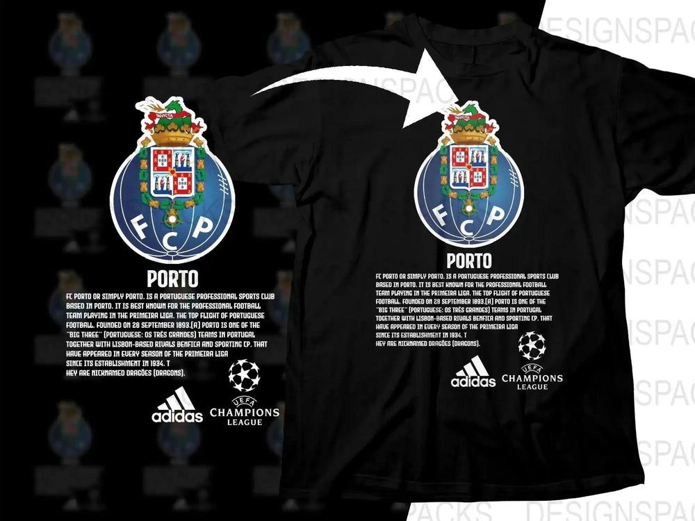 FC Porto Crest Emblem Soccer Champions Png Digital Download