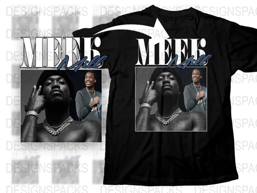 Trendy Graphic T-Shirt Featuring Bold Text and Hip Hop Artist Style Design, Fashionable Urban Streetwear Tee