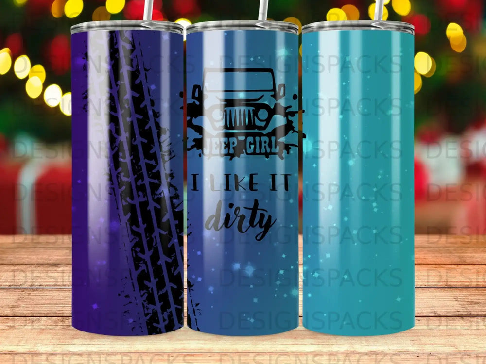 Jeep Girl I LIKE IT dirty tire tread design product type