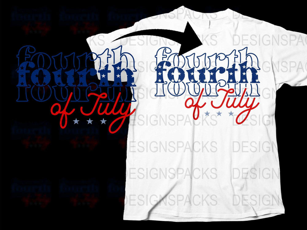 Fourth of July T-Shirt, Patriotic Graphic Tee, American Flag Colors, Unisex Summer Apparel