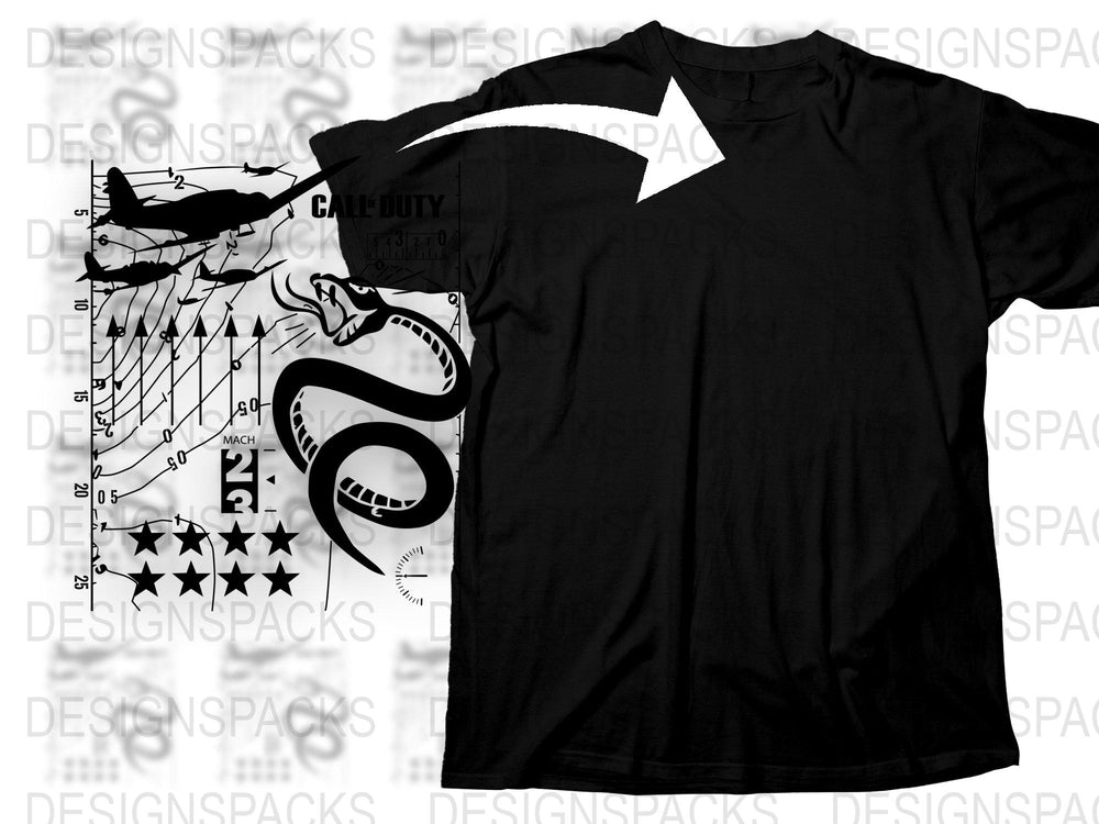 Graphic Black T-Shirt with White Abstract Art Design, Modern Casual Wear, Unisex Fashion Shirt