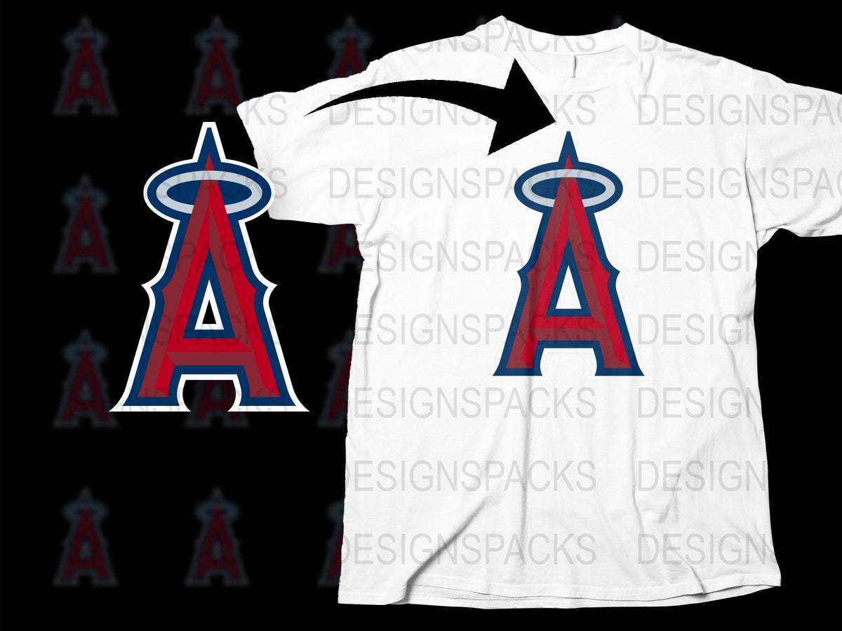 Men's White Graphic T-Shirt with Red and Blue Letter A Design, Casual Summer Tee