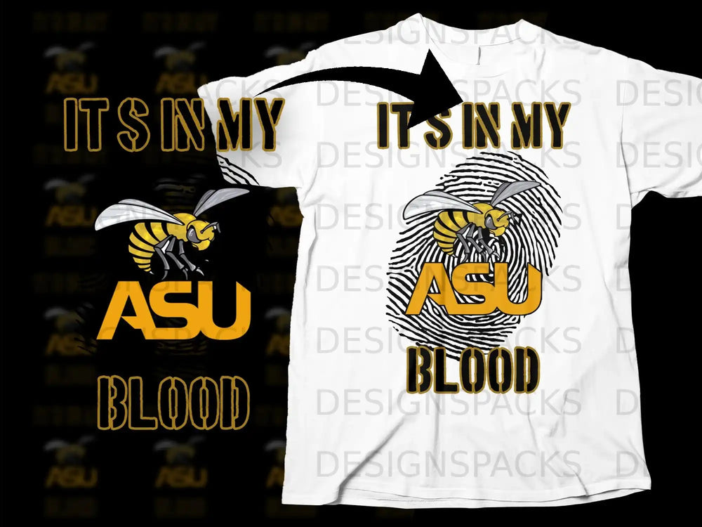 It's in my Blood ASU Graphic T-Shirt