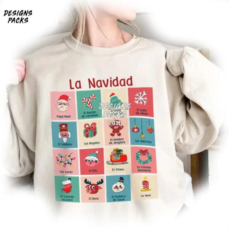 Feliz Navidad Mexican Christmas Spanish Png Design