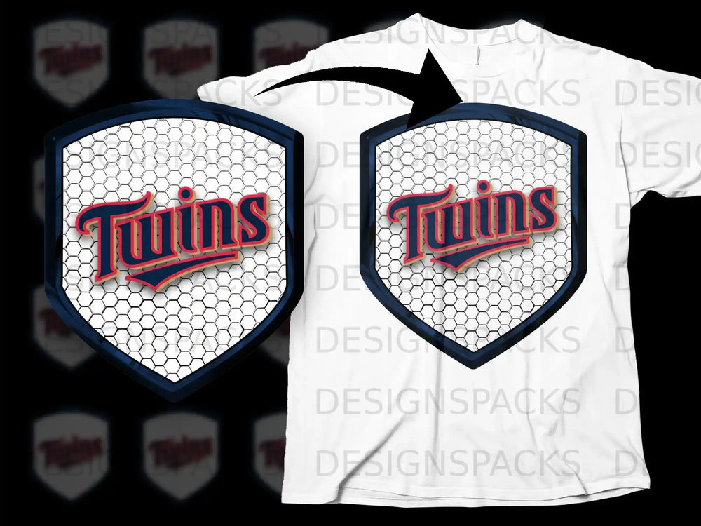 Twins Logo Printed Shirt for Fans and Supporters