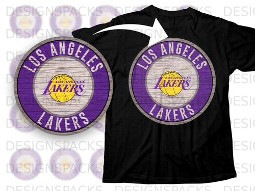 Los Angeles Lakers Basketball Team T-Shirt