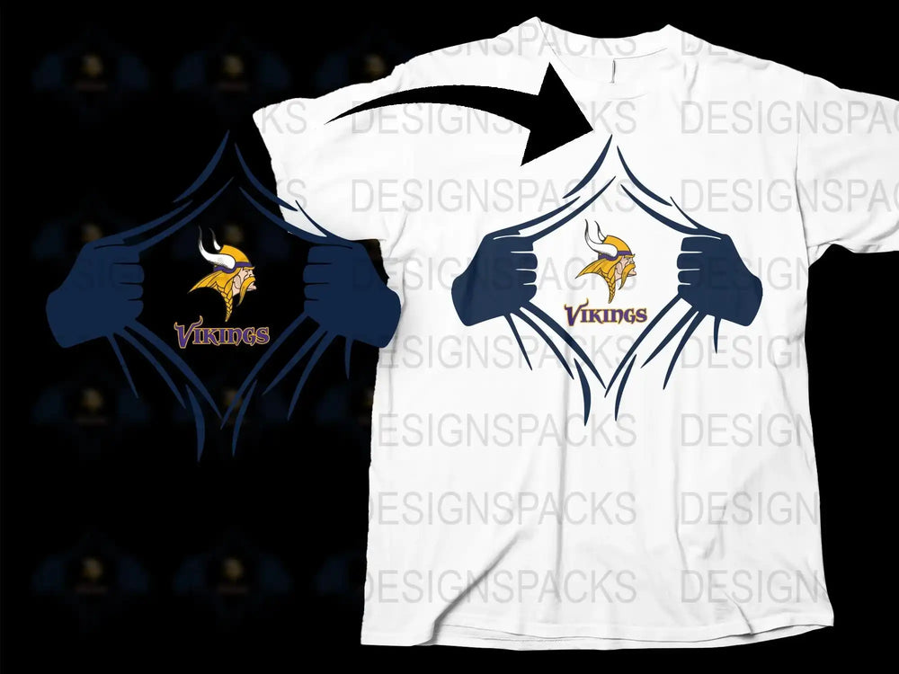 Viking Warrior Graphic T-Shirt, Unique Viking Costume Tee, Men's White Casual Shirt