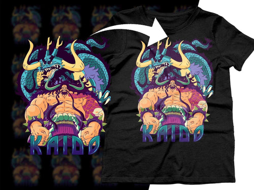Fierce Dragon Kaido Warrior Anime Png Digital DOWNLOAD