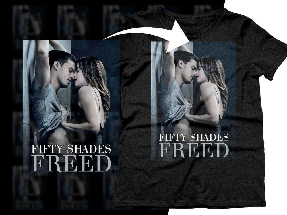 Fifty Shades Freed Movie Romantic Art Halftone Png Digital Download