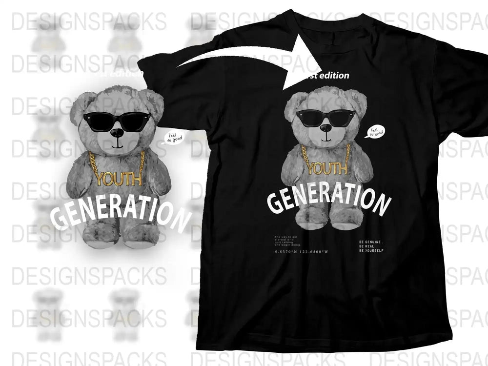 First Edition Youth Generation Feel So Good Png Digital Download