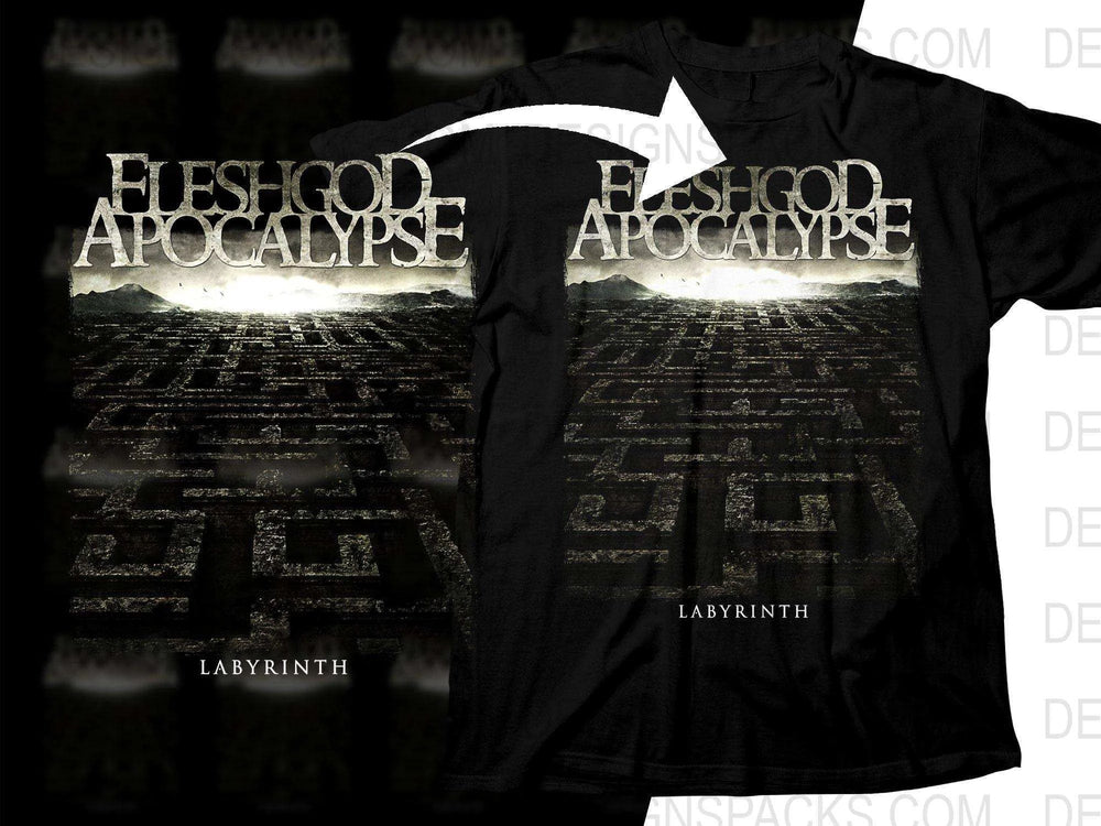 Fleshgod Apocalypse Epic Maze Rock Png Halftone Digital Download