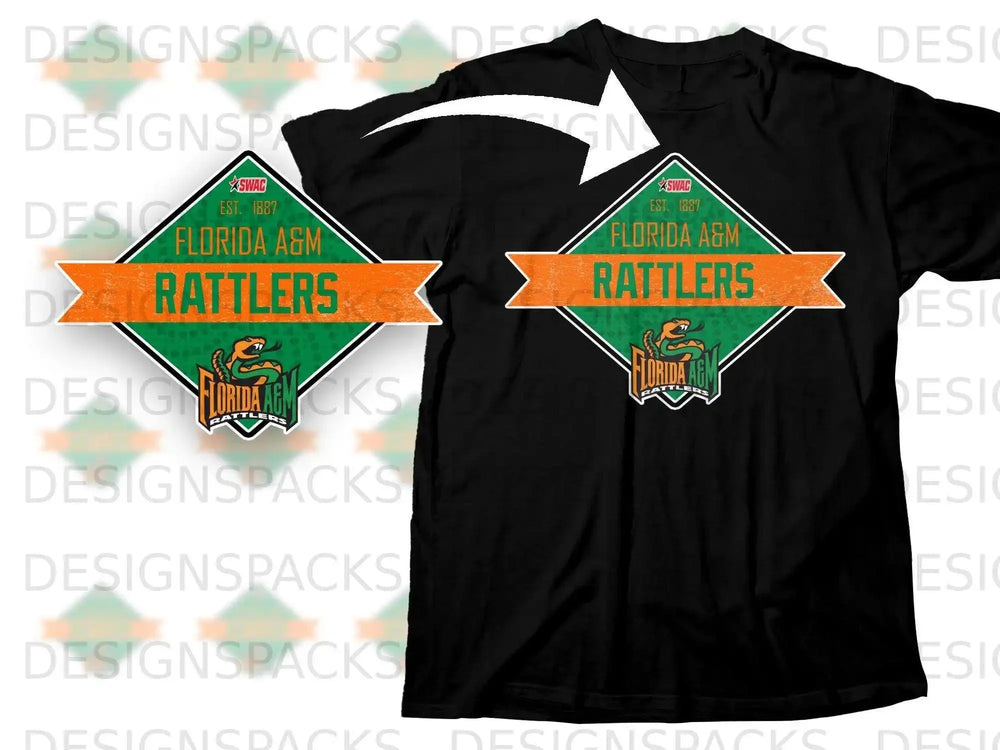 Florida A&M Rattlers 1887 Vintage Fan T-Shirt