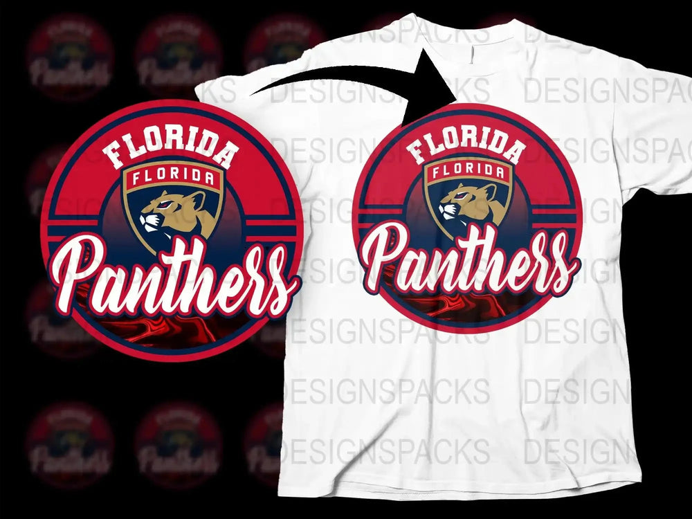 Florida Panthers Logo Graphic Png Digital Download