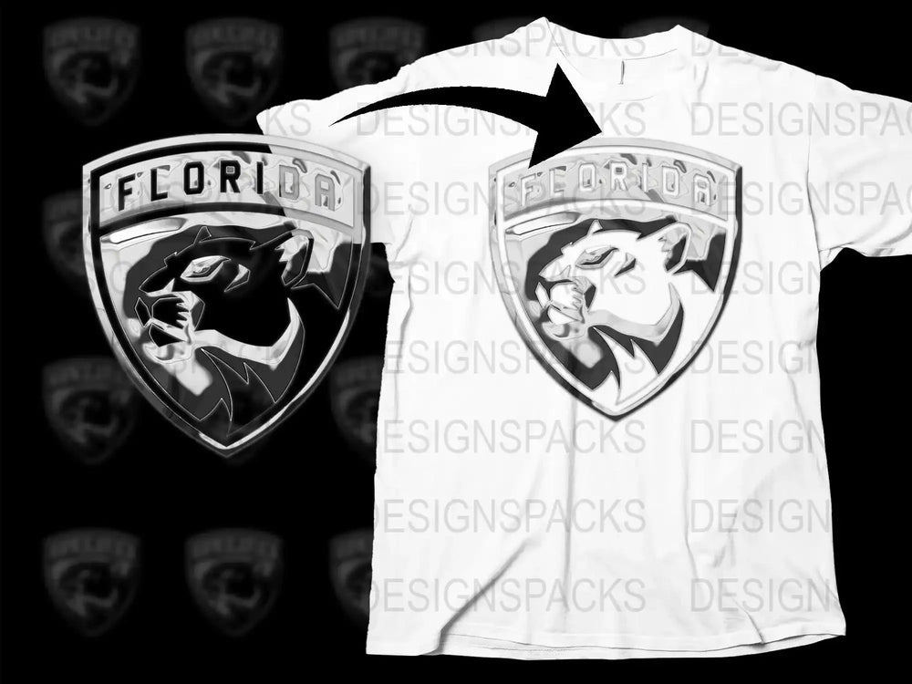 Florida Panthers Logo Graphic Png Digital Download