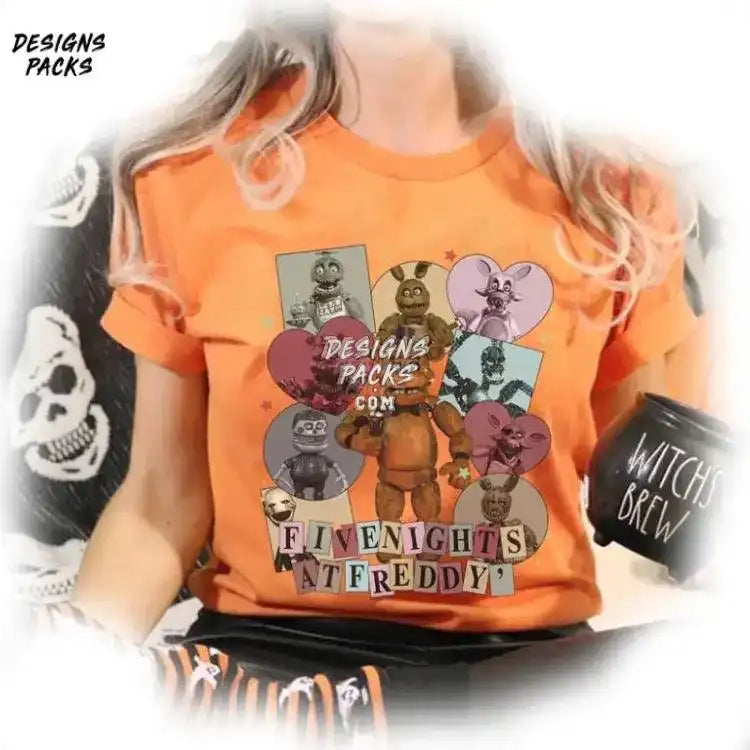 Fnaf World Family Horror Game Five Nights At Freddy Eras Style Png Design