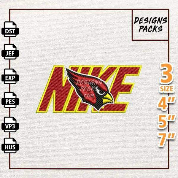 Football Arizona Cardinals Embroidery Design