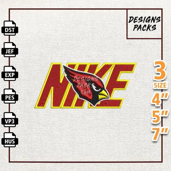 Football Arizona Cardinals Embroidery Design