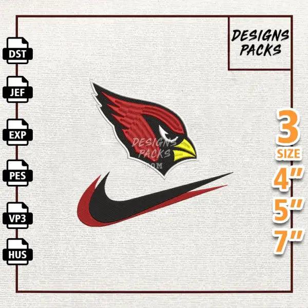 Football Arizona Cardinals Embroidery Design