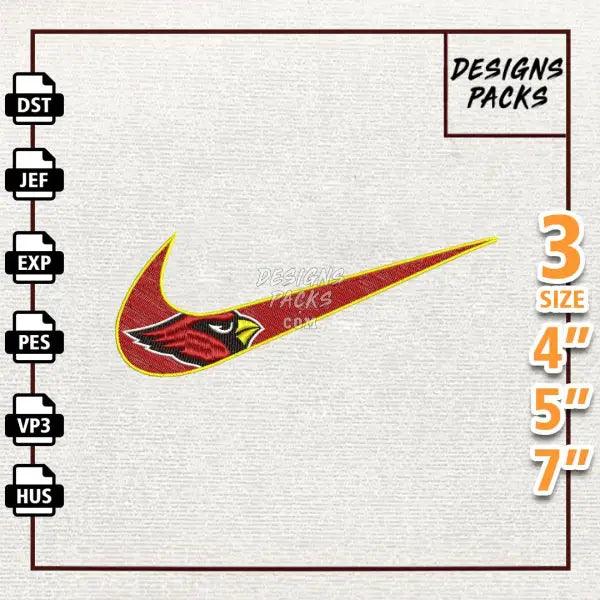 Football Arizona Cardinals Embroidery Design