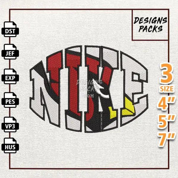 Football Arizona Cardinals Football Logo Embroidery Design
