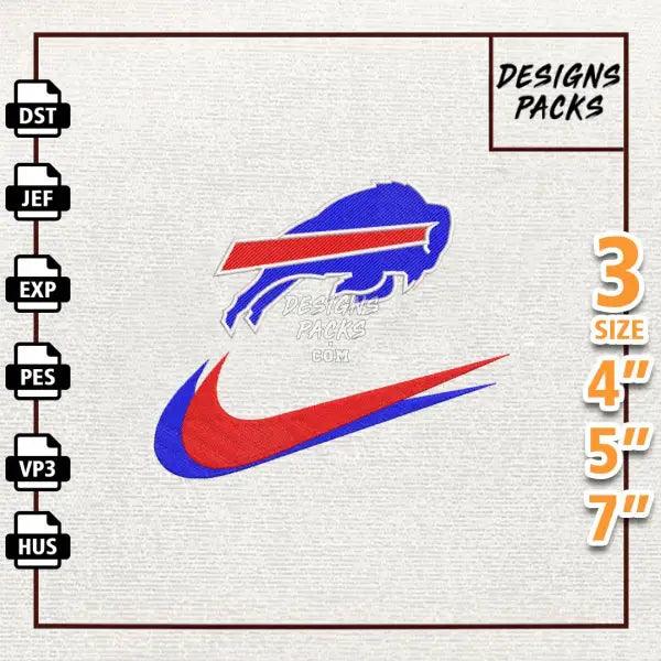 Football Buffalo Bills Embroidery Design