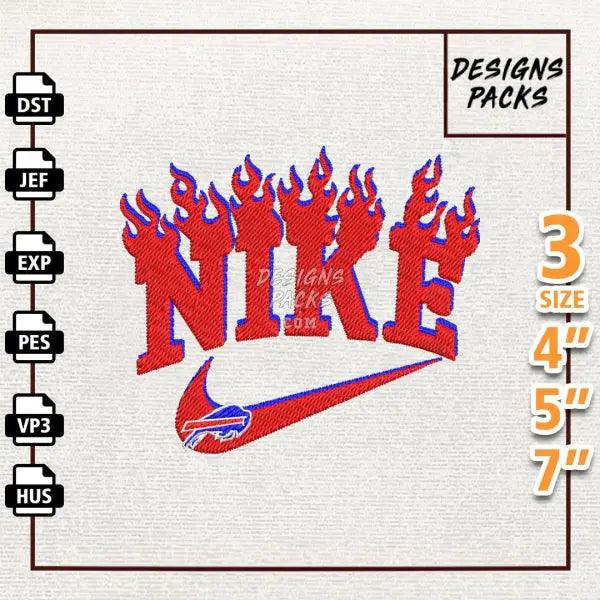 Football Buffalo Bills Embroidery Design