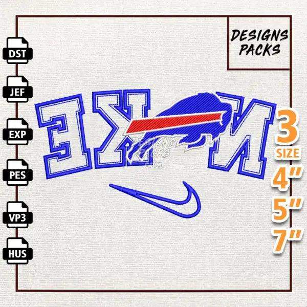 Football Buffalo Bills Embroidery Design