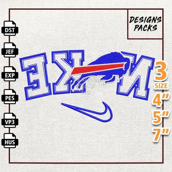 Football Buffalo Bills Embroidery Design