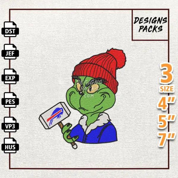 Football Buffalo Bills Embroidery Design