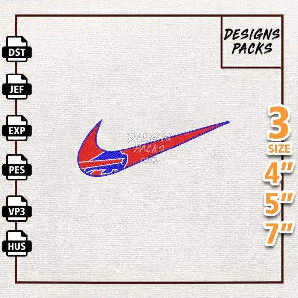 Football Buffalo Bills Embroidery Design
