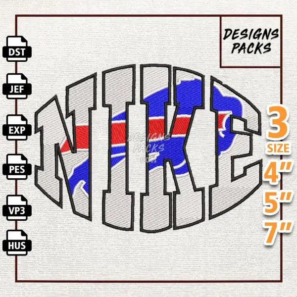 Football Buffalo Bills Embroidery Design