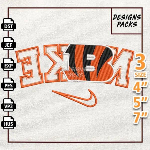 Football Cincinnati Bengals Embroidery Design