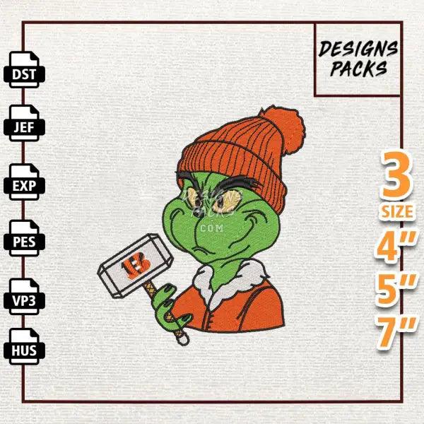 Football Cincinnati Bengals Embroidery Design