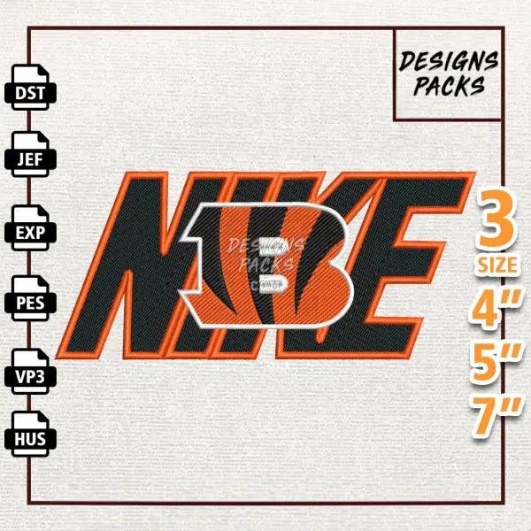 Football Cincinnati Bengals Embroidery Design