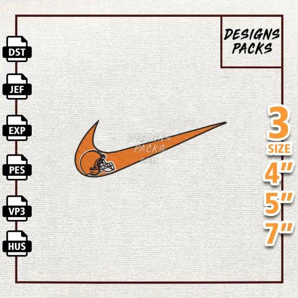Football Cleveland Browns Embroidery Design