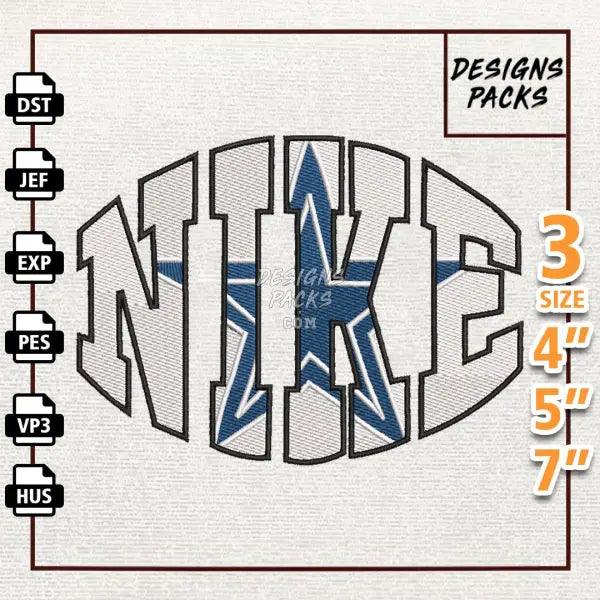 Football Dallas Cowboys Embroidery Design