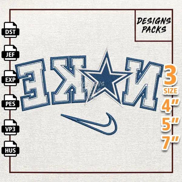 Football Dallas Cowboys Embroidery Design