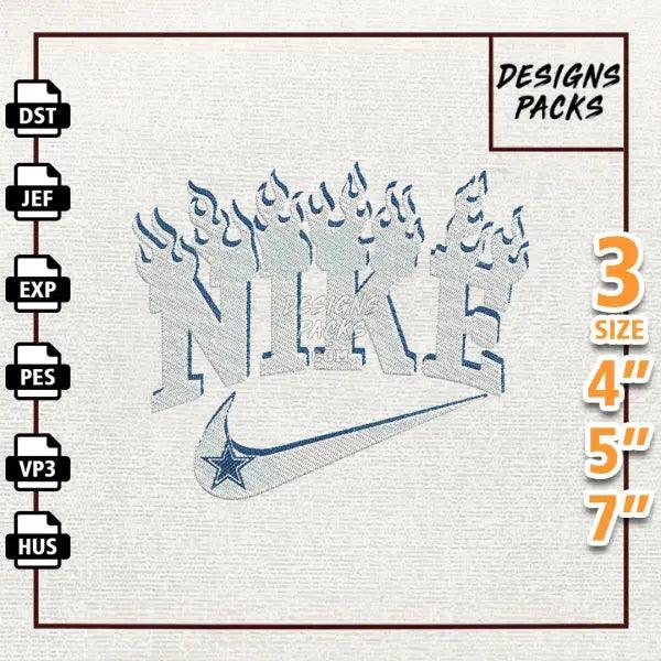 Football Dallas Cowboys Embroidery Design