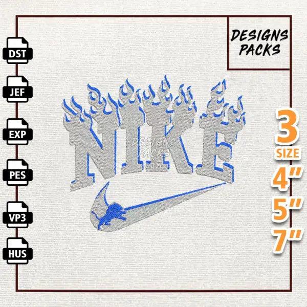 Football Detroit Lions Embroidery Design