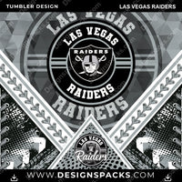 Load image into Gallery viewer, Football Diamond Las Vegas Raiders NFL Football Tumbler Digital Wrap Design Download

