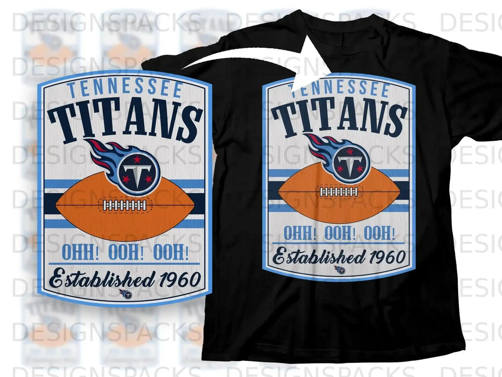Tennessee Titans Ohh! Ohh! Ohh! Established 1960 T-shirt