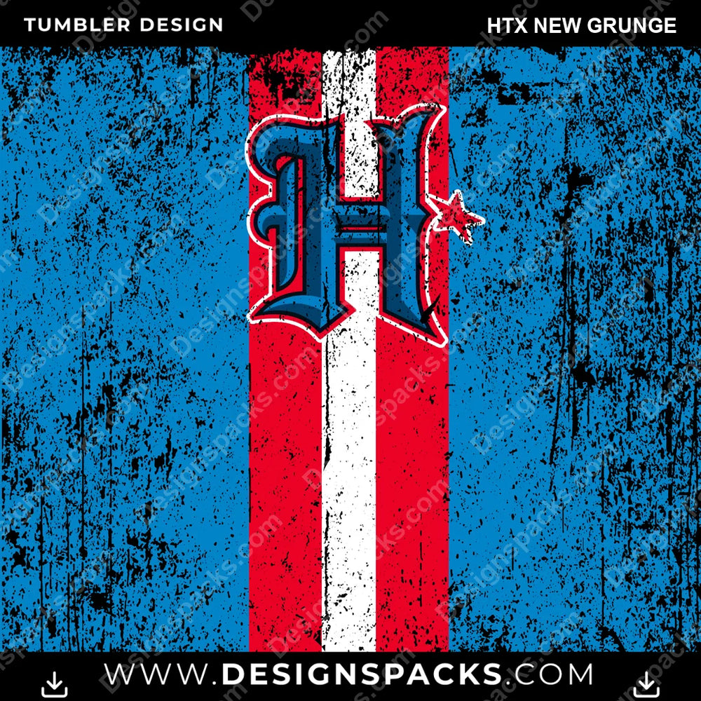 Football Grunge Style HTX New GRUNGE NFL Football Tumbler Digital Wrap Design Download