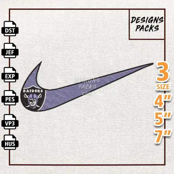 Football Las Vegas Raiders Embroidery Design