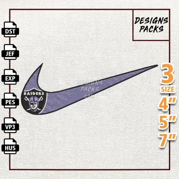 Football Las Vegas Raiders Embroidery Design
