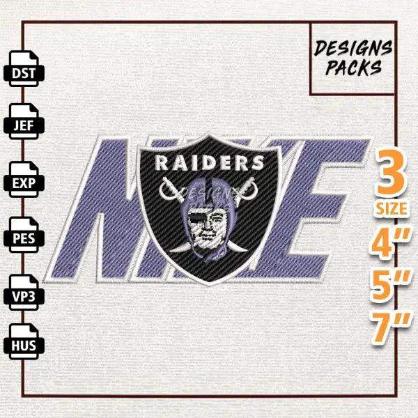 Football Las Vegas Raiders Embroidery Design