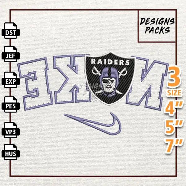 Football Las Vegas Raiders Embroidery Design